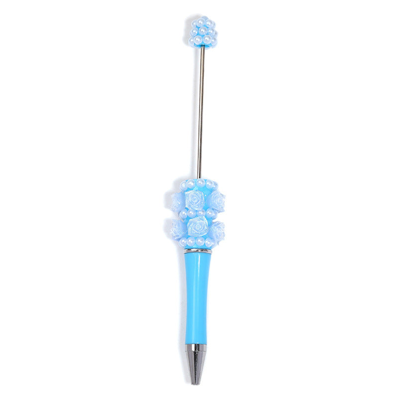 Wholesale 5pc/pack Pearl beadable pen candy color